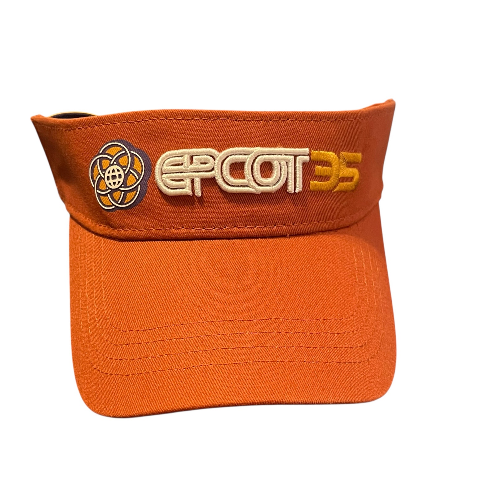 Disney Parks Epcot 35th Anniversary Visor Disney Parks Epcot 35th Anniversary Visor